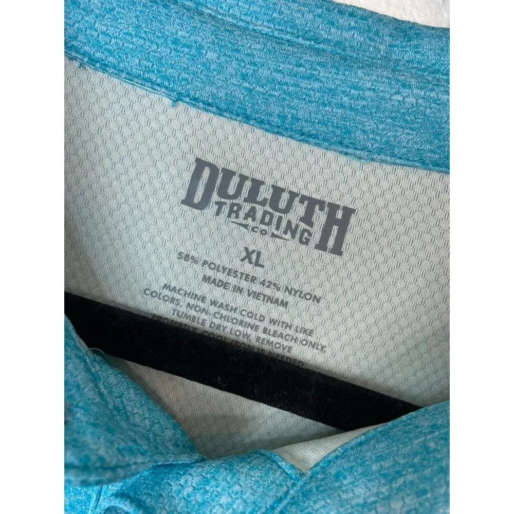 Duluth Trading Co men's XL short sleeve performance polo‎ collared pocket